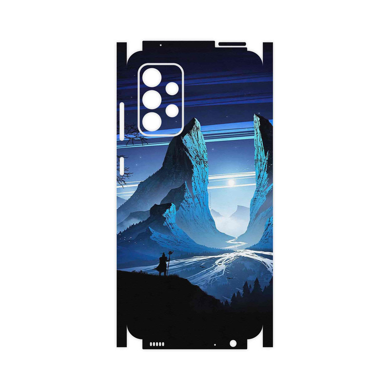 برچسب پوششی ماهوت مدل Blue Mountains Digital Art-FullSkin مناسب برای گوشی موبایل سامسونگ Galaxy A72