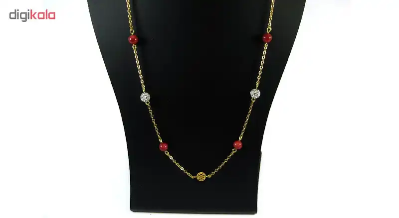 گردنبند طلا 18 عیار زنانه مانچو مدل Sfg610