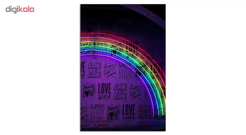 تابلو شاسی طرح بنفش کد 562