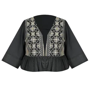 کت رسمی زنانه مدل عروسکی پولک دوزی کد AK1351 