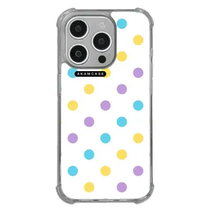 AKAM AMCWTA15PRO-PASTEL PATTERN8 Cover For Apple iPhone 15 Pro