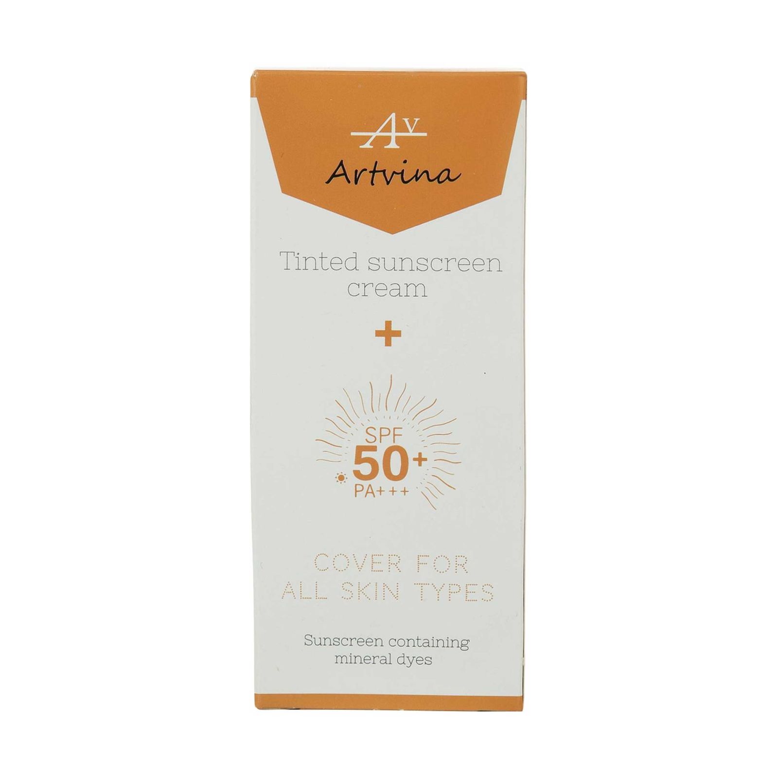 کرم ضد آفتاب بی رنگ آرت وینا SPF50 مدل vitamin مناسب انواع پوست حجم 50 میلی لیتر -  - 6
