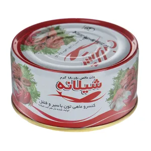 کنسرو ماهی تون با سیر و فلفل شیلانه -180 گرم