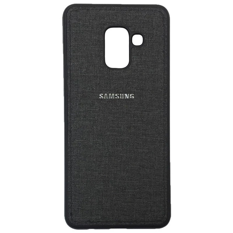 کاور طرح چرمی مدل A8p مناسب برای گوشی موبایل سامسونگ Galaxy A8 Plus / A730 / a8plus