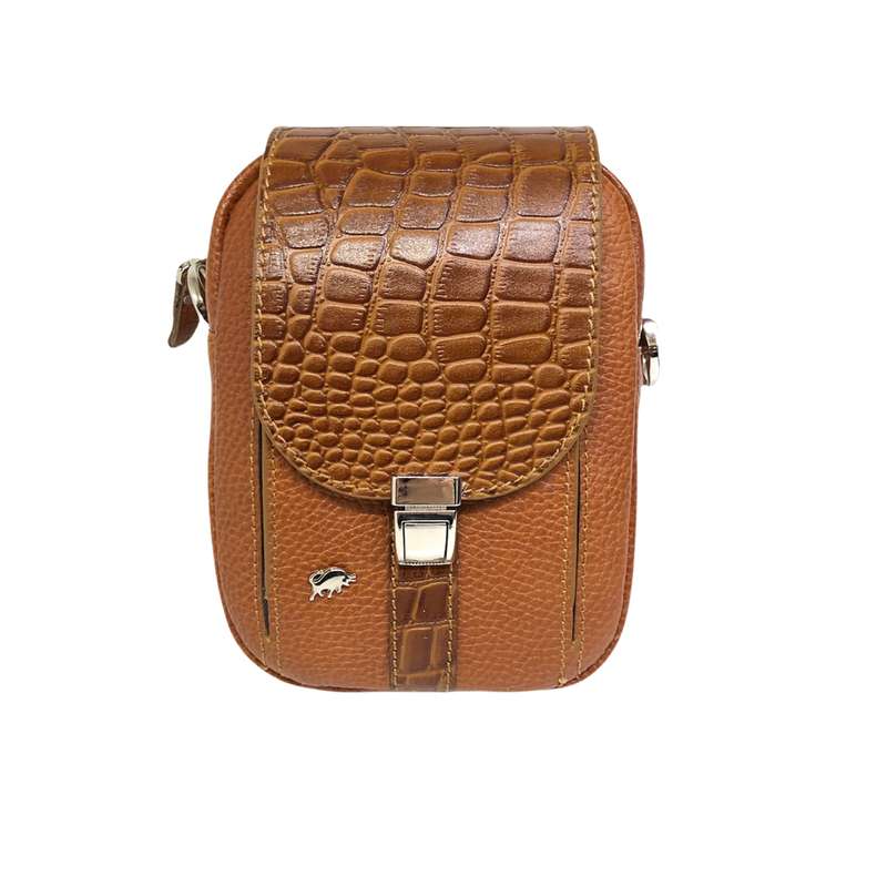 کیف رودوشی مردانه سرزمین چرم مدل نادر 1