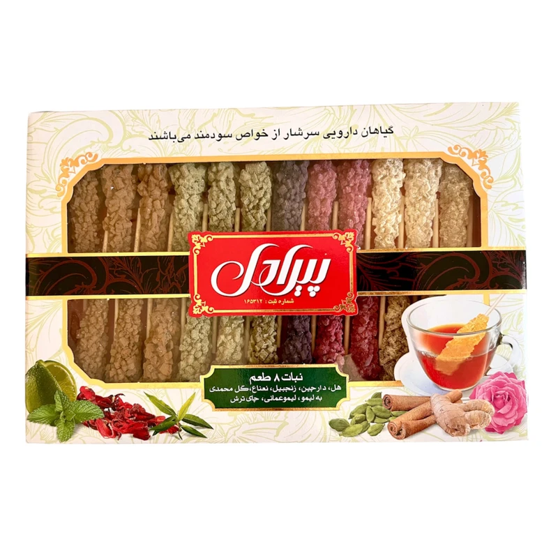 نبات چوبی ۸ طعم پیرادل بسته ۲۴ عددی