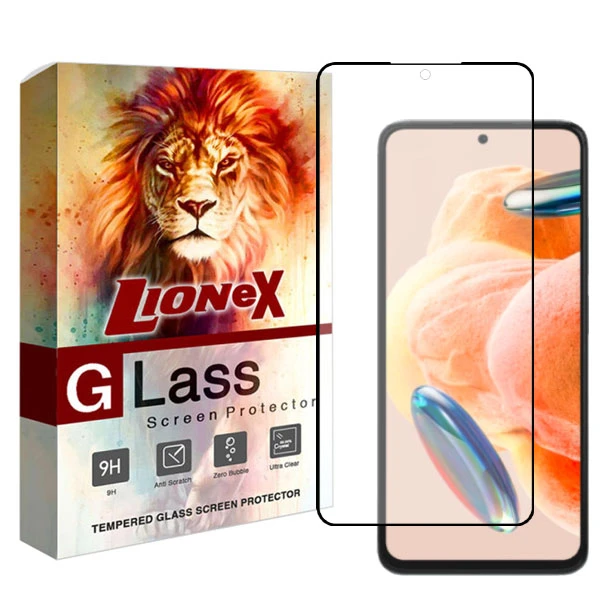 محافظ صفحه نمایش سرامیکی مات لایونکس مدل MCERAMLION مناسب برای گوشی موبایل شیائومی Redmi Note 12 Pro 5G