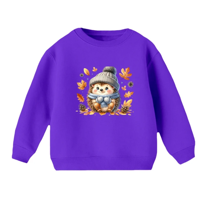 سویشرت بچگانه مدل جوجه تیغی پاییز 