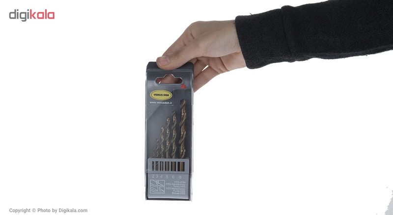 مجموعه 6 عددی مته فلز ونوس دی اس اچ مدل 150104