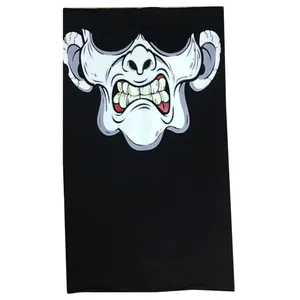 دستمال سر و گردن مدل 4 Black Light طرح Lovar