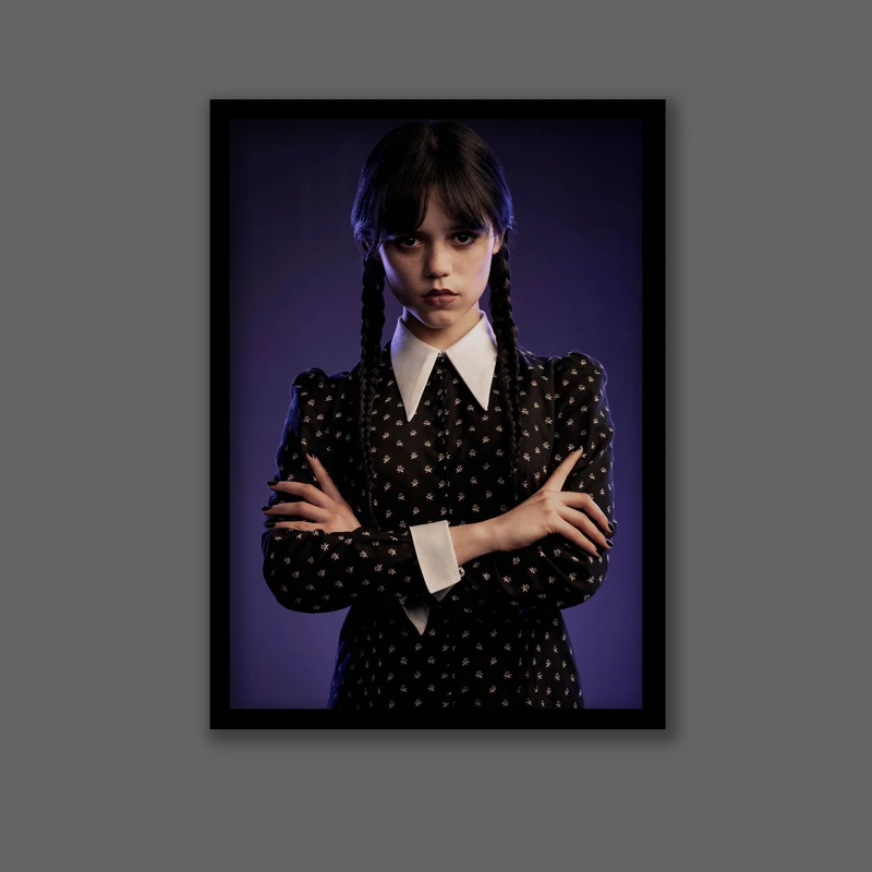 تابلو مدل سریال ونزدی آدامز Wednesday Addams کد LAG1036