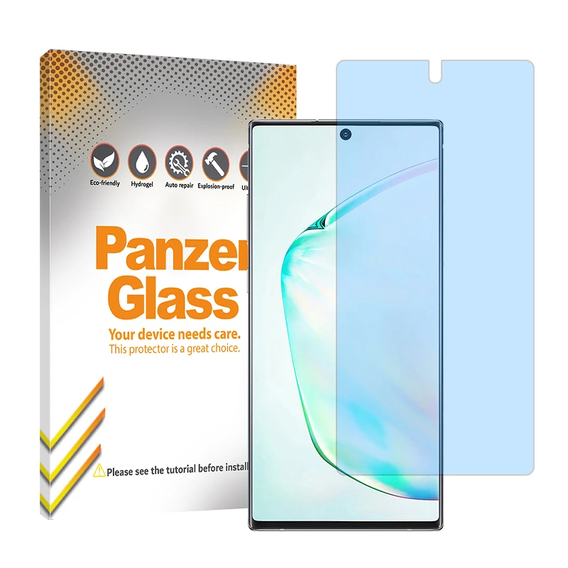 محافظ صفحه نمایش ضداشعه آبی پنزر گلس مدل Resistant مناسب برای گوشی موبایل سامسونگ Galaxy Note10 Plus