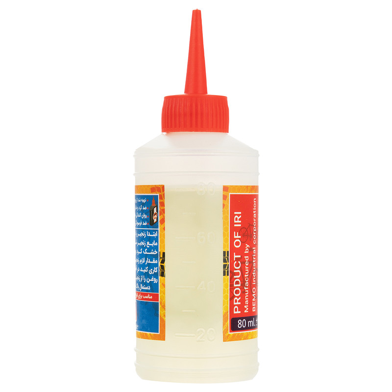 روغن زنجیر دوچرخه بمو مدل A200 حجم 80 میلی لیتر