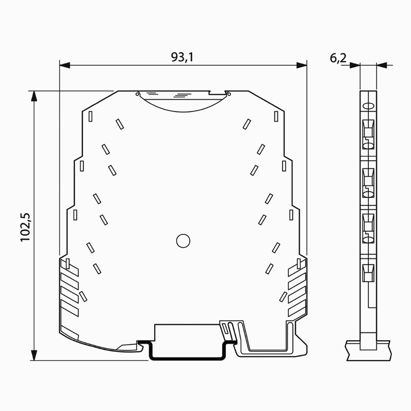 ترانسدیوسر فونیکس کنتاکت مدل Mini mcr-sl-pt100-ui-nc