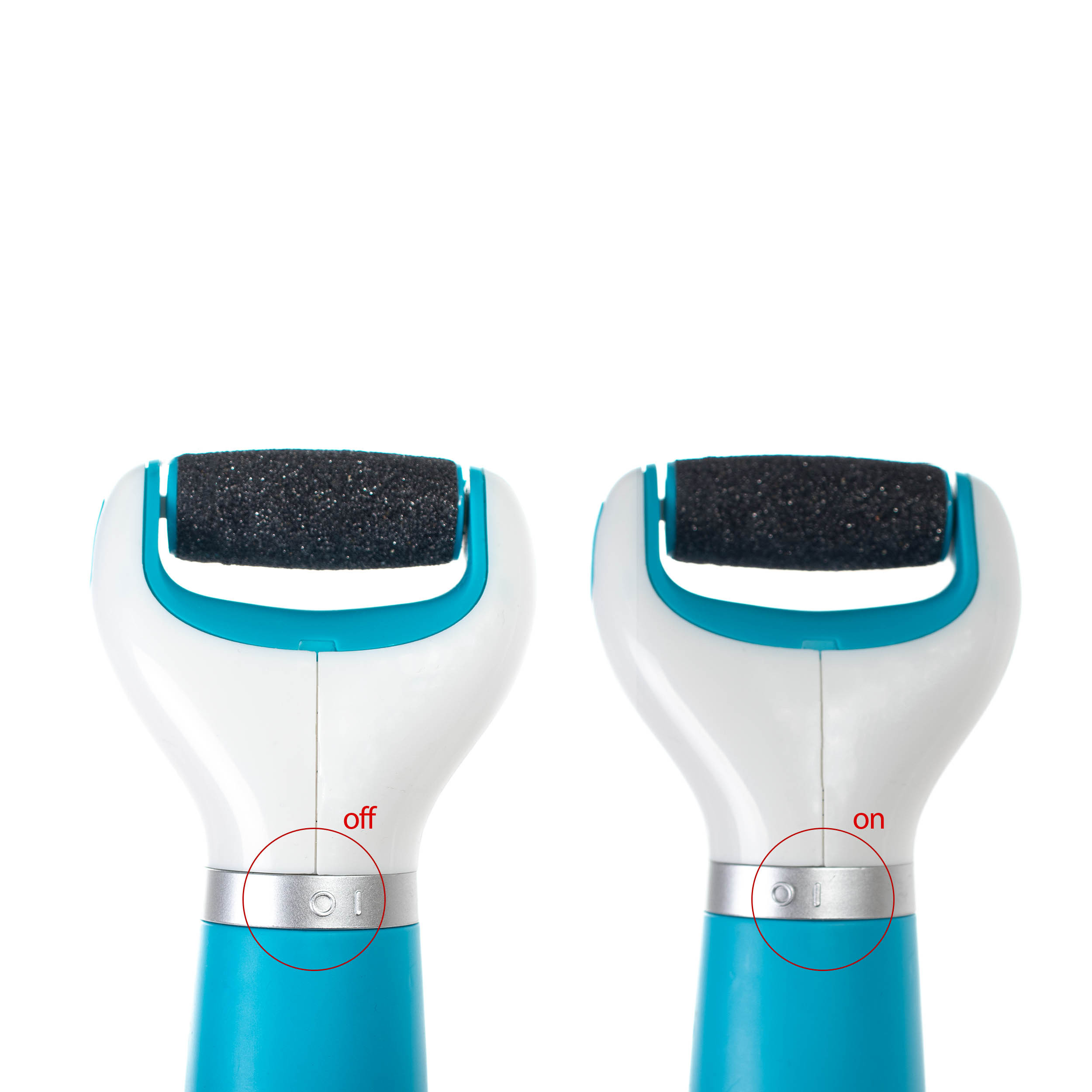 سنگ پا برقی شول مدل poco x3 به همراه قلتک قابل تعویض سنگ پا برقی مدل A72