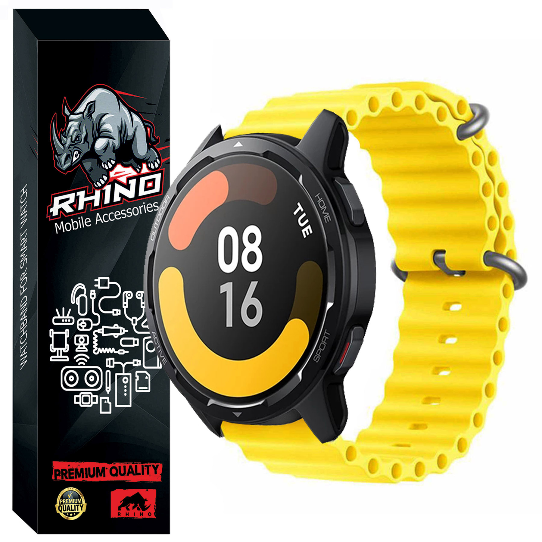 بند راینو مدل Ocean Loop مناسب برای ساعت هوشمند شیائومی S1 Active