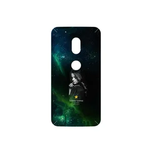 MAHOOT Selena Gomez Cover Sticker for Motorola Moto G4 Play