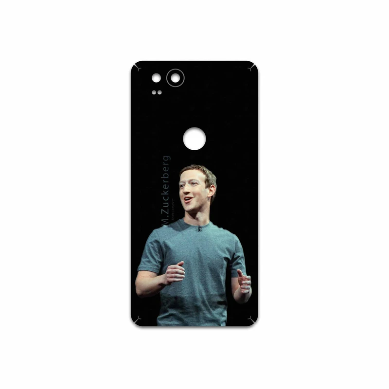 برچسب پوششی ماهوت مدل Mark Zuckerberg مناسب برای گوشی موبایل گوگل Pixel 2