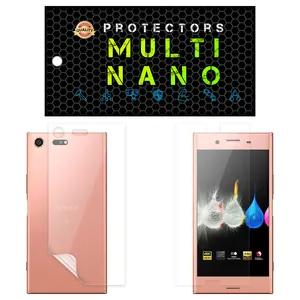  Multi Nano X-SFT Screen Protector For Sony Xperia XZ Premium with back skin