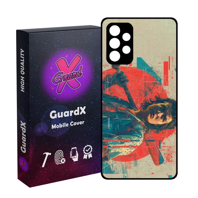 کاور گارد ایکس طرح Stranger Things مدل 10935 مناسب برای گوشی موبایل سامسونگ Galaxy A32 4G