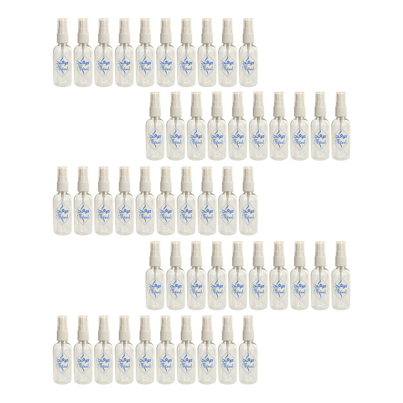 ظرف اسپری میعاد مدل آبپاش کد 60cc مجموعه 50 عددی