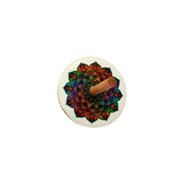 فرفره چوبی مدل COLORFULL FLOWER1