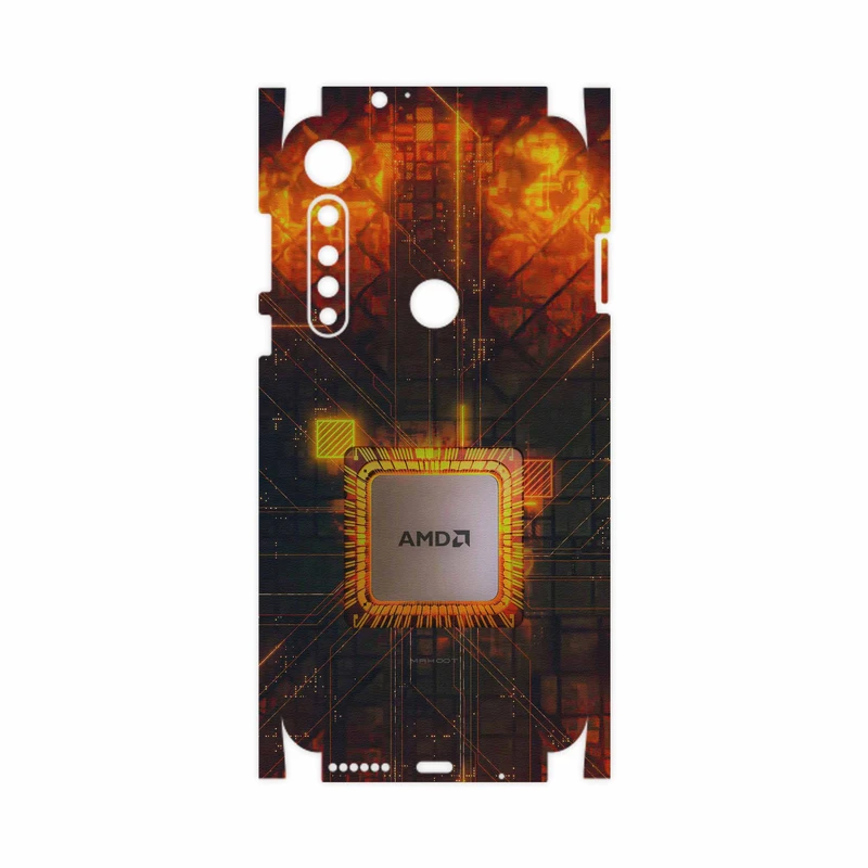 برچسب پوششی ماهوت مدل AMD Brand-FullSkin مناسب برای گوشی موبایل موتورولا One Vision Plus