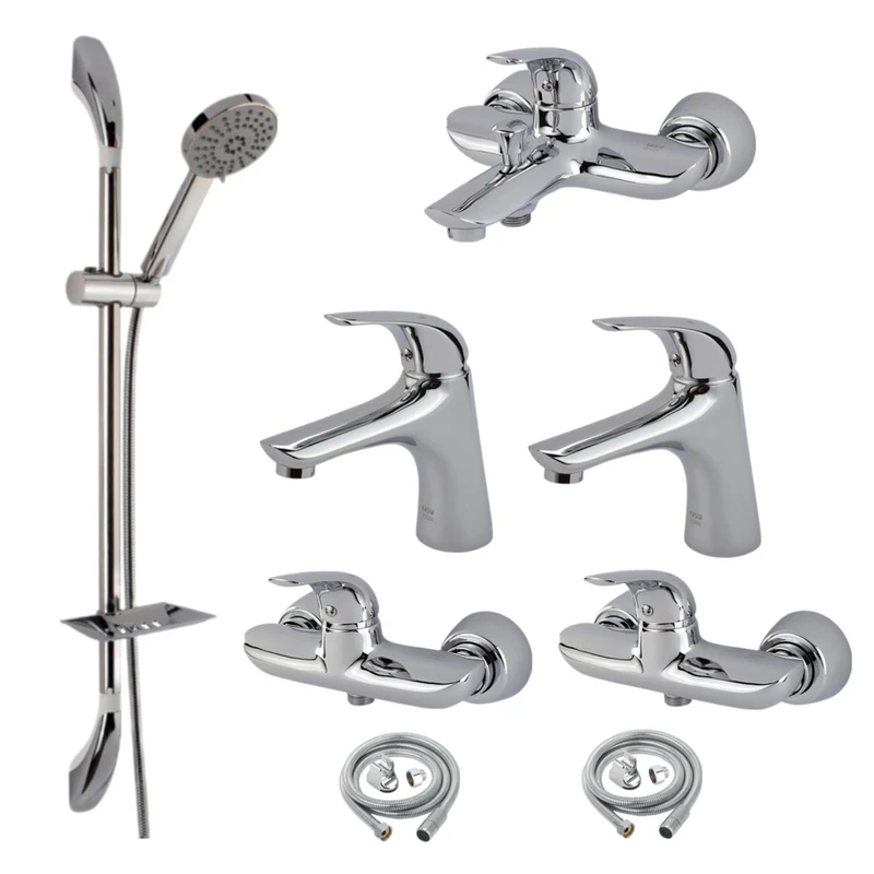 ست شیرآلات کسری مدل هیرمند مجموعه 8عددی