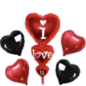 مجموعه 5 عددی بادکنک آرایی مدل Love