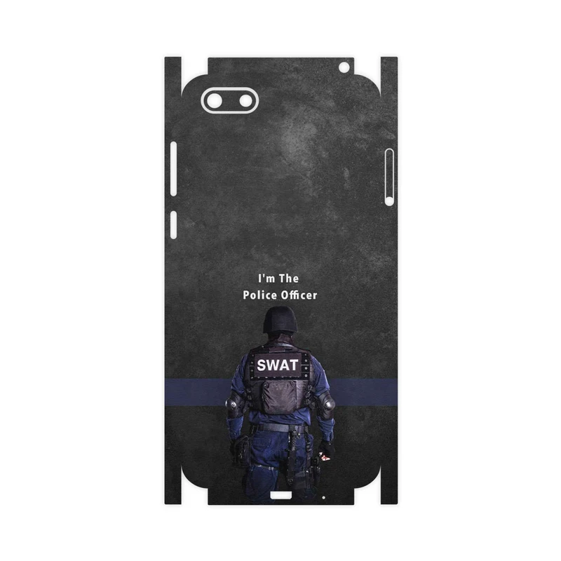 برچسب پوششی ماهوت مدل Police Officer-FullSkin مناسب برای گوشی موبایل هوآوی Y5 Prime 2018