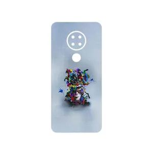 MAHOOT Collage of surreal Portrait of Women 4 Cover Sticker for Nokia 7.2