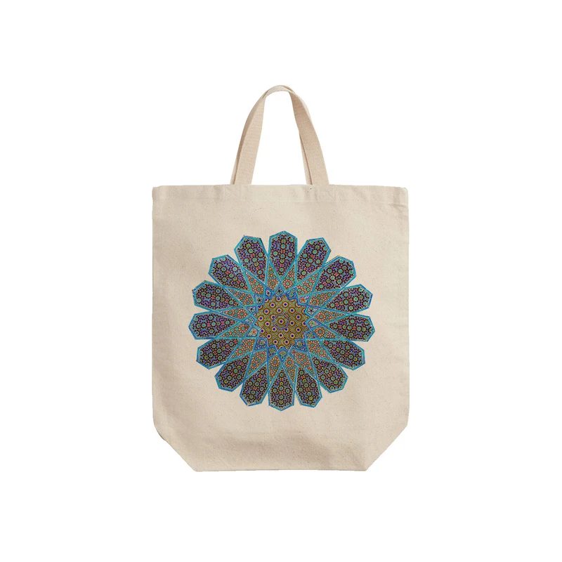 ساک خرید ترمه طراحان ایده مدل پترن سنتی کد cfp1379 - S