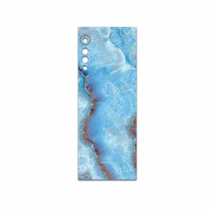 MAHOOT Blue-Ocean-Marble Cover Sticker for LG Velvet 5G