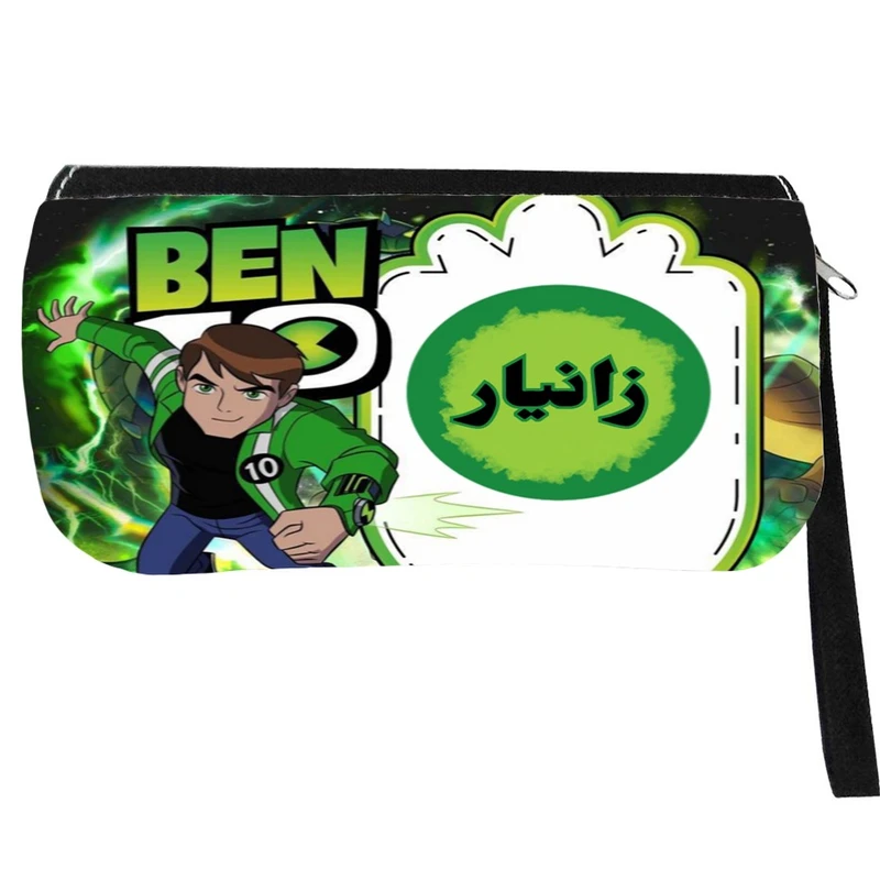 جامدادی پاد آفرین مدل اسم شخصی طرح بن تن Ben 10 اسم زانیار کد p1048