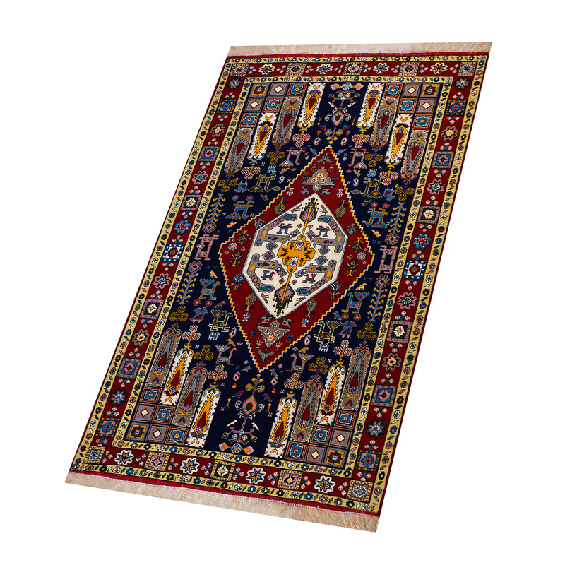 فرش دستبافت 3 متری مدل تربت جام طرح ایلیاتی