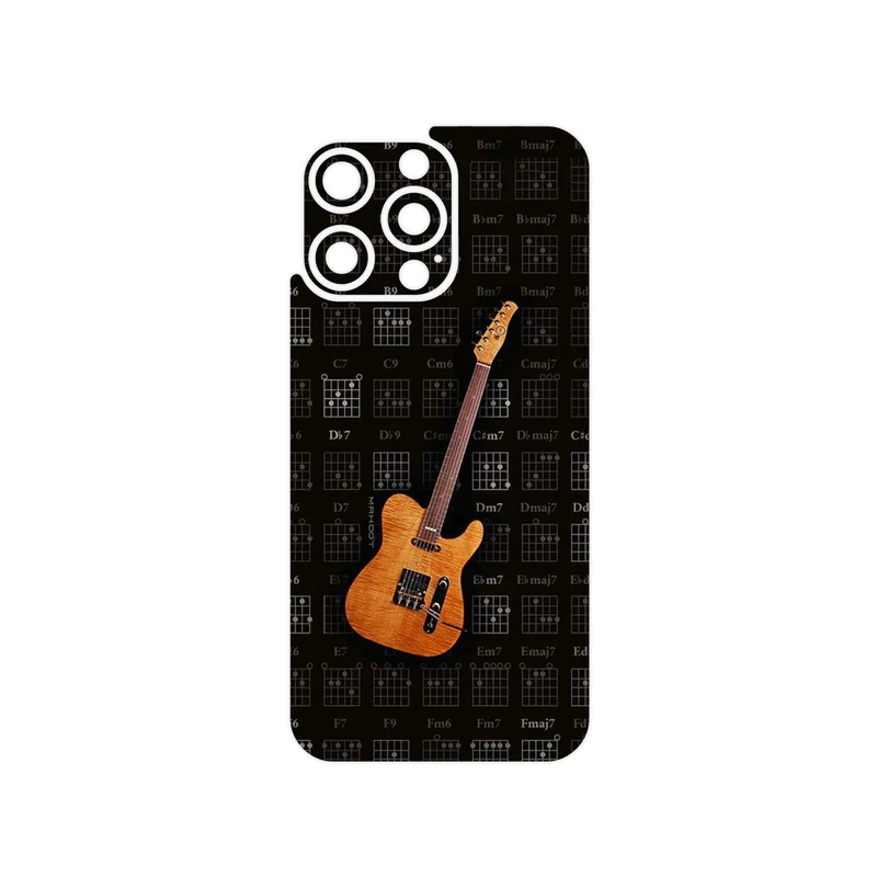 برچسب پوششی ماهوت مدل Guitar_Instrument مناسب برای گوشی موبایل اپل iPhone 15 Pro Max