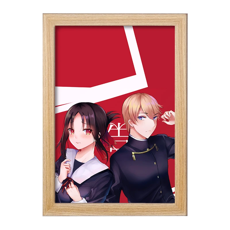 تابلو خندالو مدل میوکی و کاگویا انیمه کاگویا ساما  کد 15990