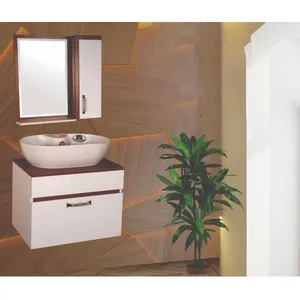 ست کابینت روشویی کاسپین مدل تورینو به همراه آینه و باکس
