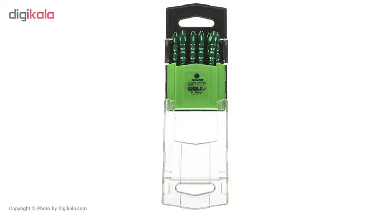 سری پیچ گوشتی دوطرفه سیلور مدل Professional-38544PH بسته 10 عددی