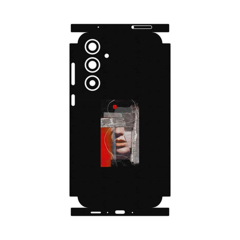 برچسب پوششی ماهوت مدل Collage of Mouth-FullSkin مناسب برای گوشی موبایل سامسونگ Galaxy A35