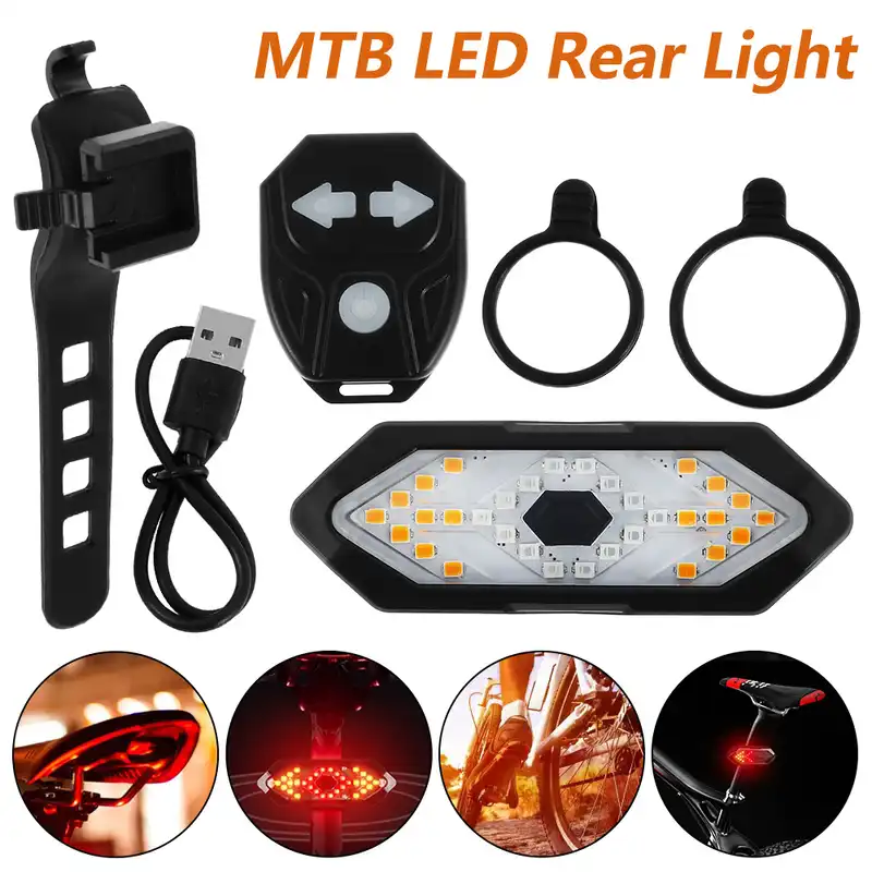 چراغ عقب دوچرخه مدل WIRELESS 1820