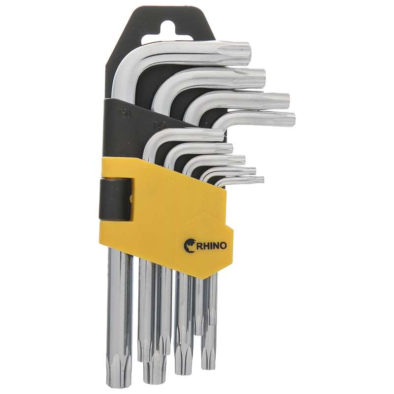 مجموعه 9 عددی آچار ستاره ای رینو مدل RPT-4115 مجموعه 9 عددی آچار ستاره ای رینو مدل RPT-4115