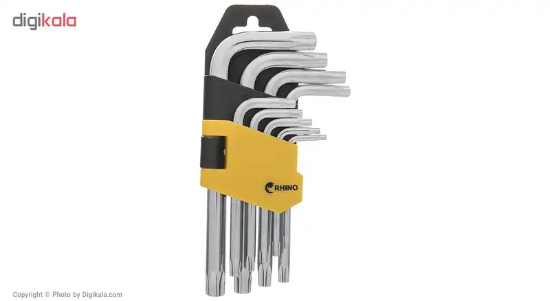 مجموعه 9 عددی آچار ستاره ای رینو مدل RPT-4115