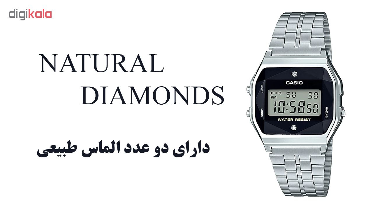ساعت مچی دیجیتالی کاسیو مدل A159WAD-1DF