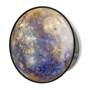 آینه جیبی خندالو طرح سیاره عطارد مدل تاشو کد 25353 