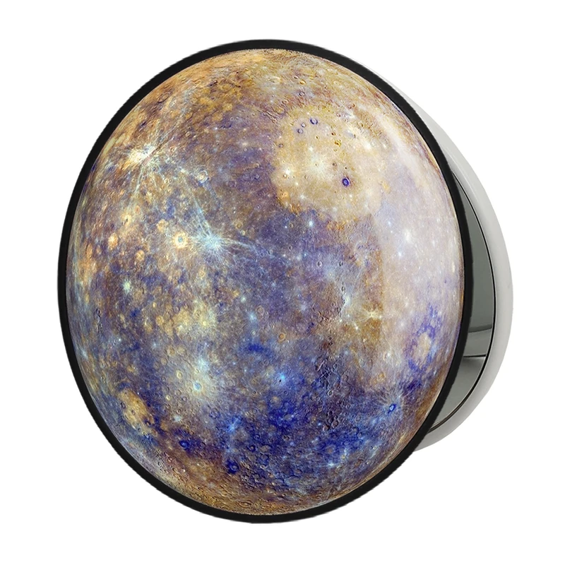 آینه جیبی خندالو طرح سیاره عطارد مدل تاشو کد 25353 