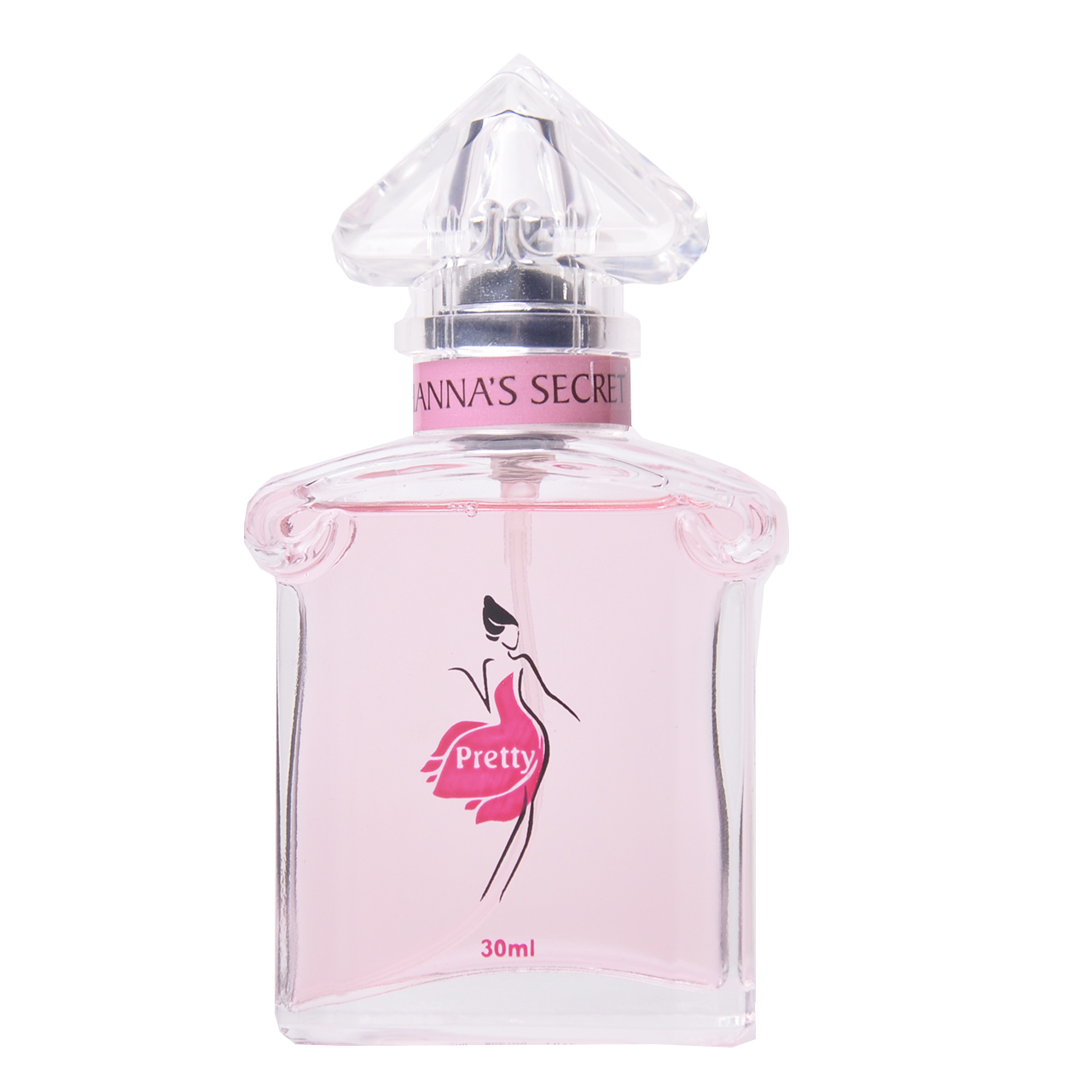 عطر جیبی زنانه هانا سکرت مدل pretty