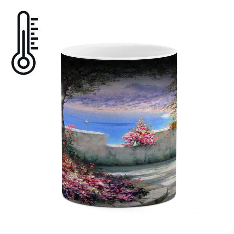 ماگ حرارتی کاکتی مدل نقاشی کد mgh13495