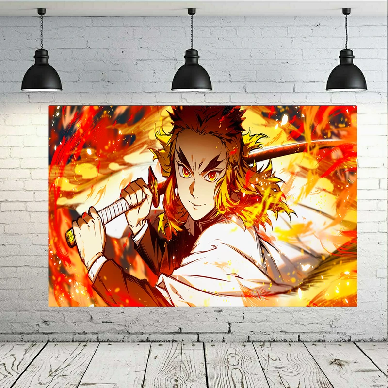 تابلو شاسی طرح انیمه مدل Demon Slayer کد AR908