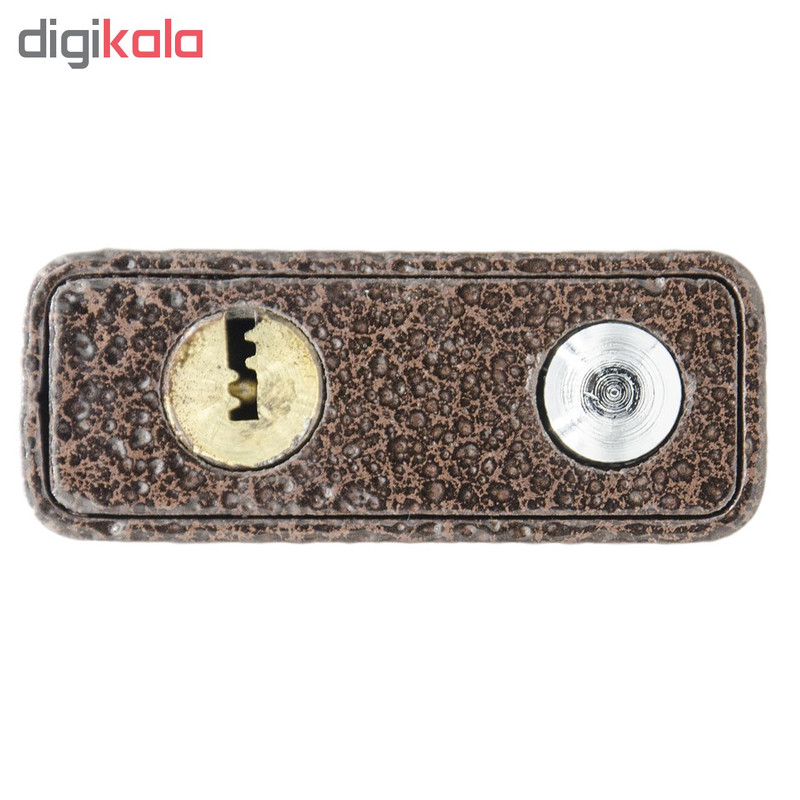 قفل کتابی مارال مدل 90 روکش دار چکشی به همراه دسته کلید قفل کتابی مارال مدل 90 روکش دار چکشی به همراه دسته کلید